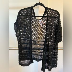 Black Knit Shrug